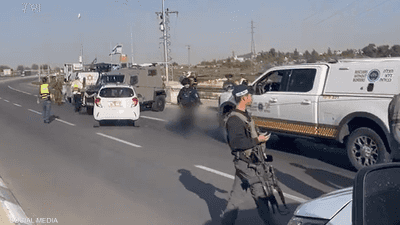 مقتل إسرائيلي وإصابة 3 بهجوم "دهس وطعن" في الضفة