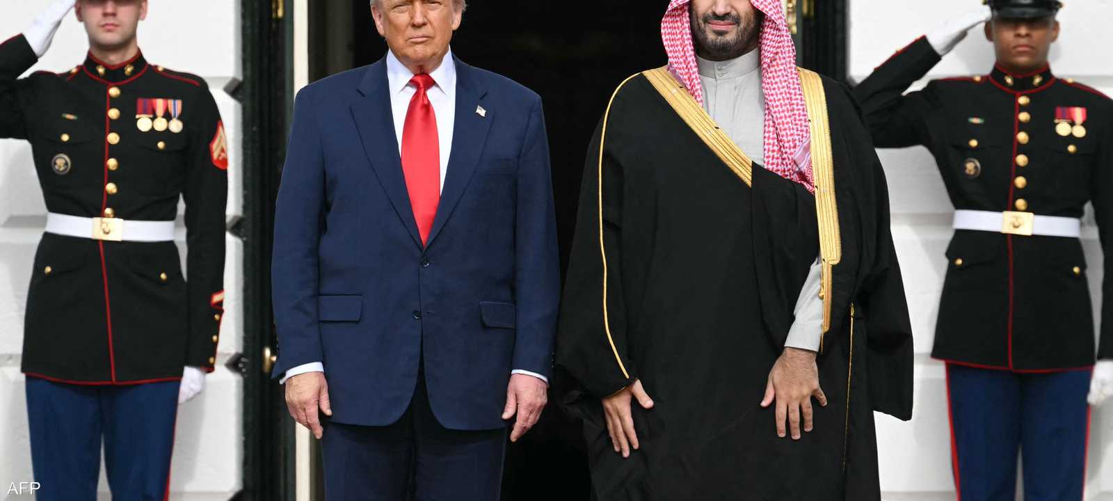 الأمير محمد بن سلمان و دونالد ترامب