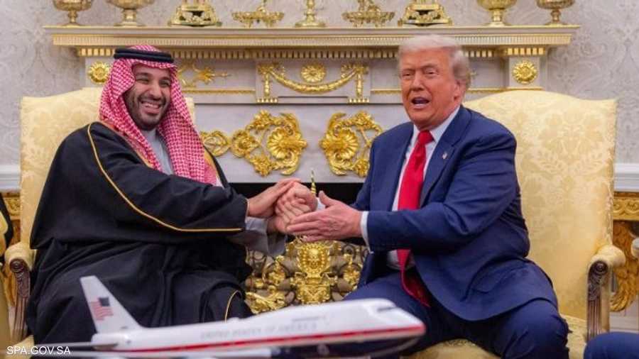 ترامب وولي العهد السعودي الأمير محمد بن سلمان