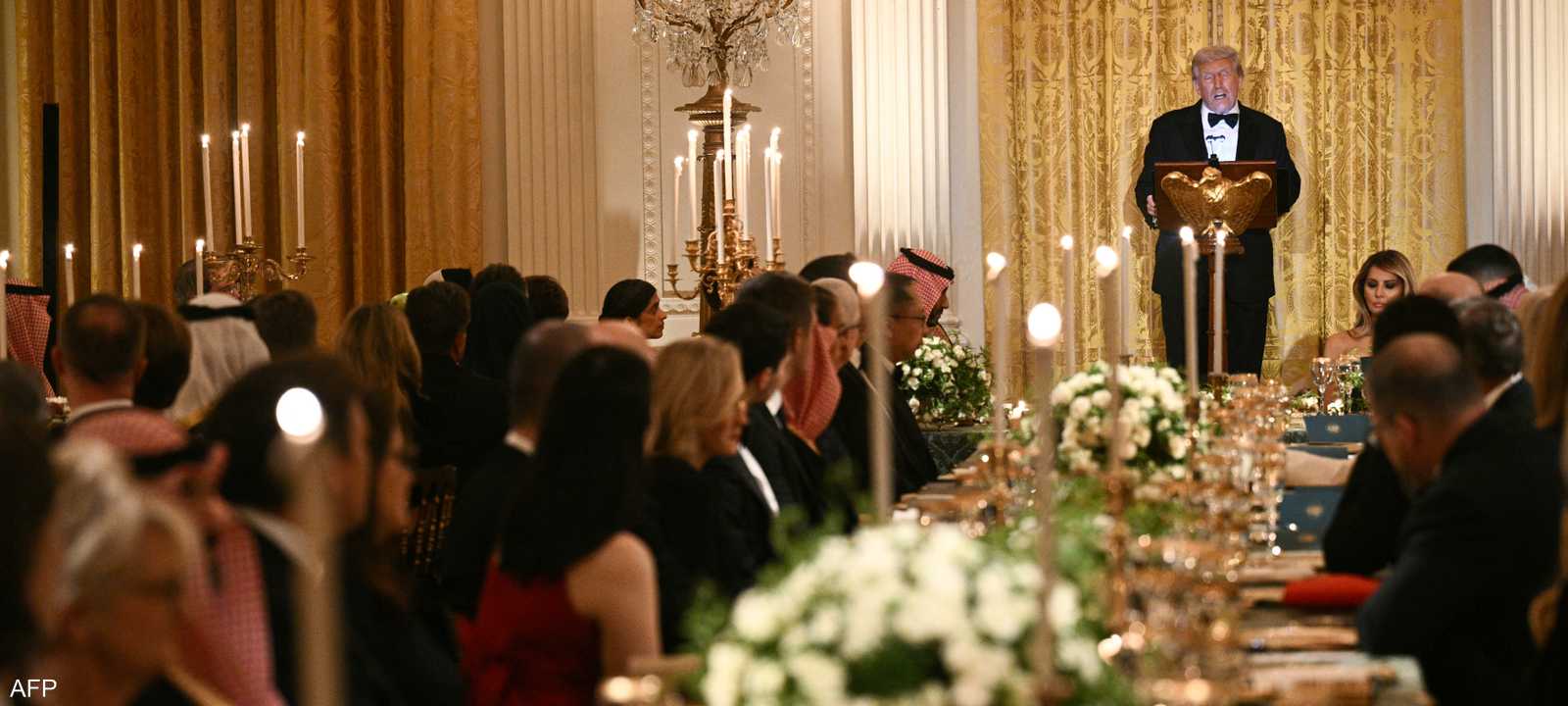 عشاء الرئيس الأميركي