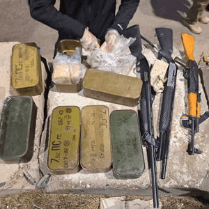 أسلحة مضبوطة