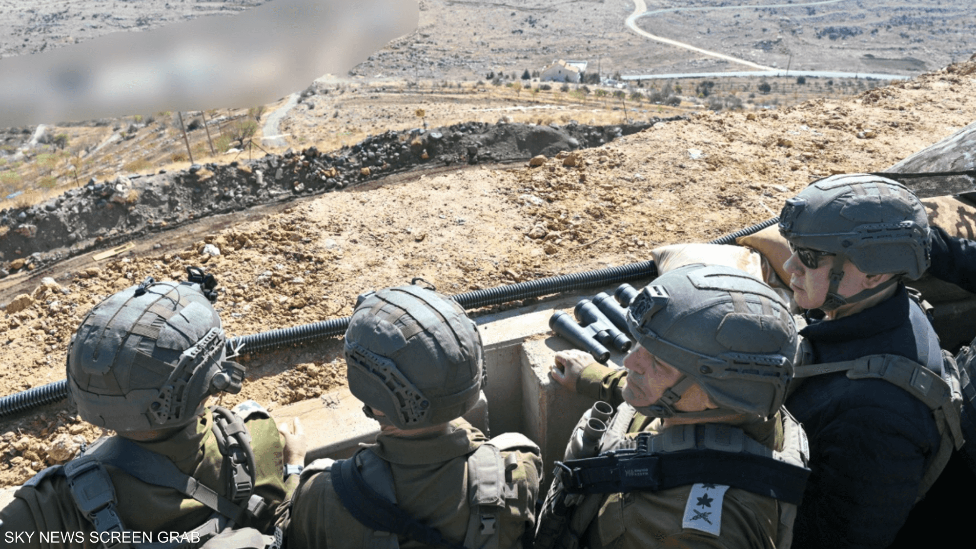 نتنياهو في الجنوب السوري