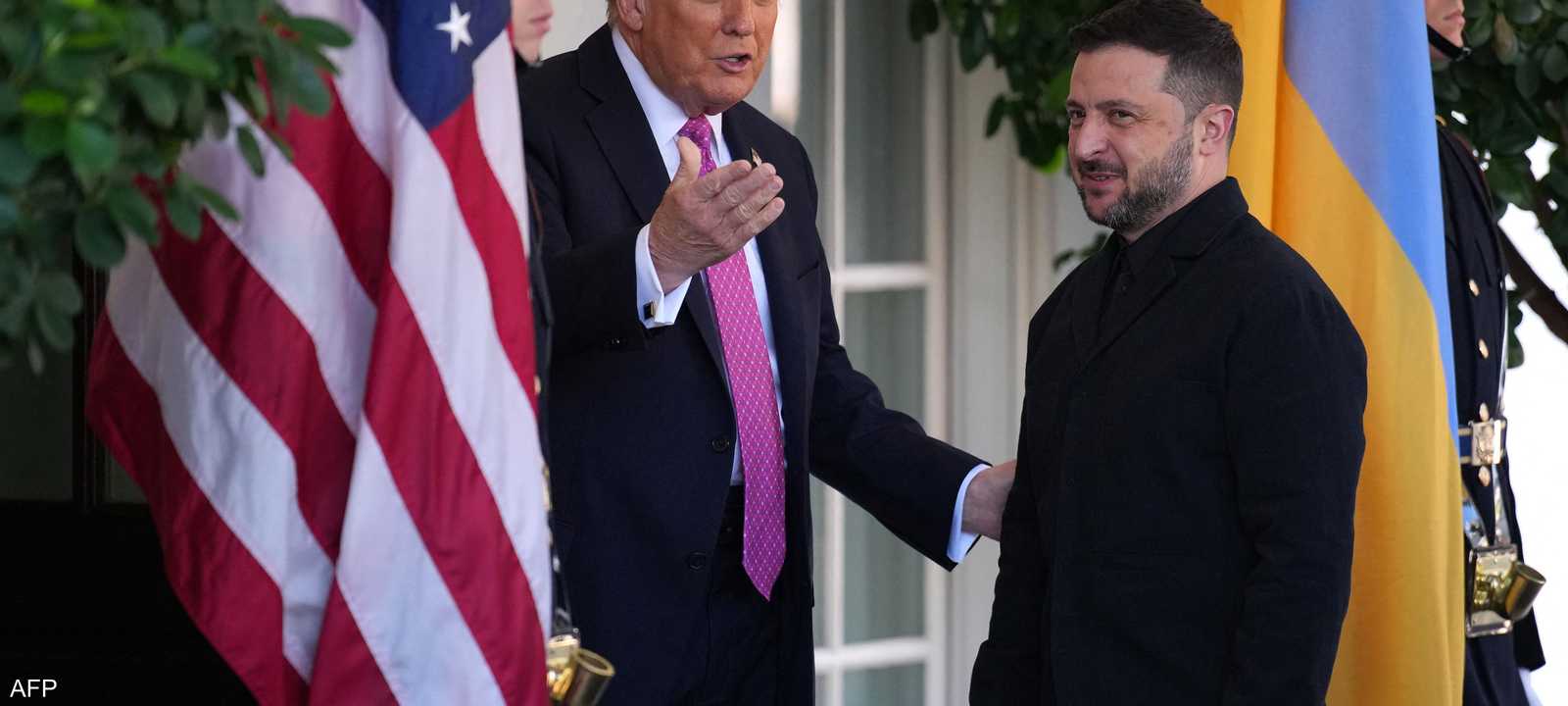 أرشيفية لترامب وزيلينسكي