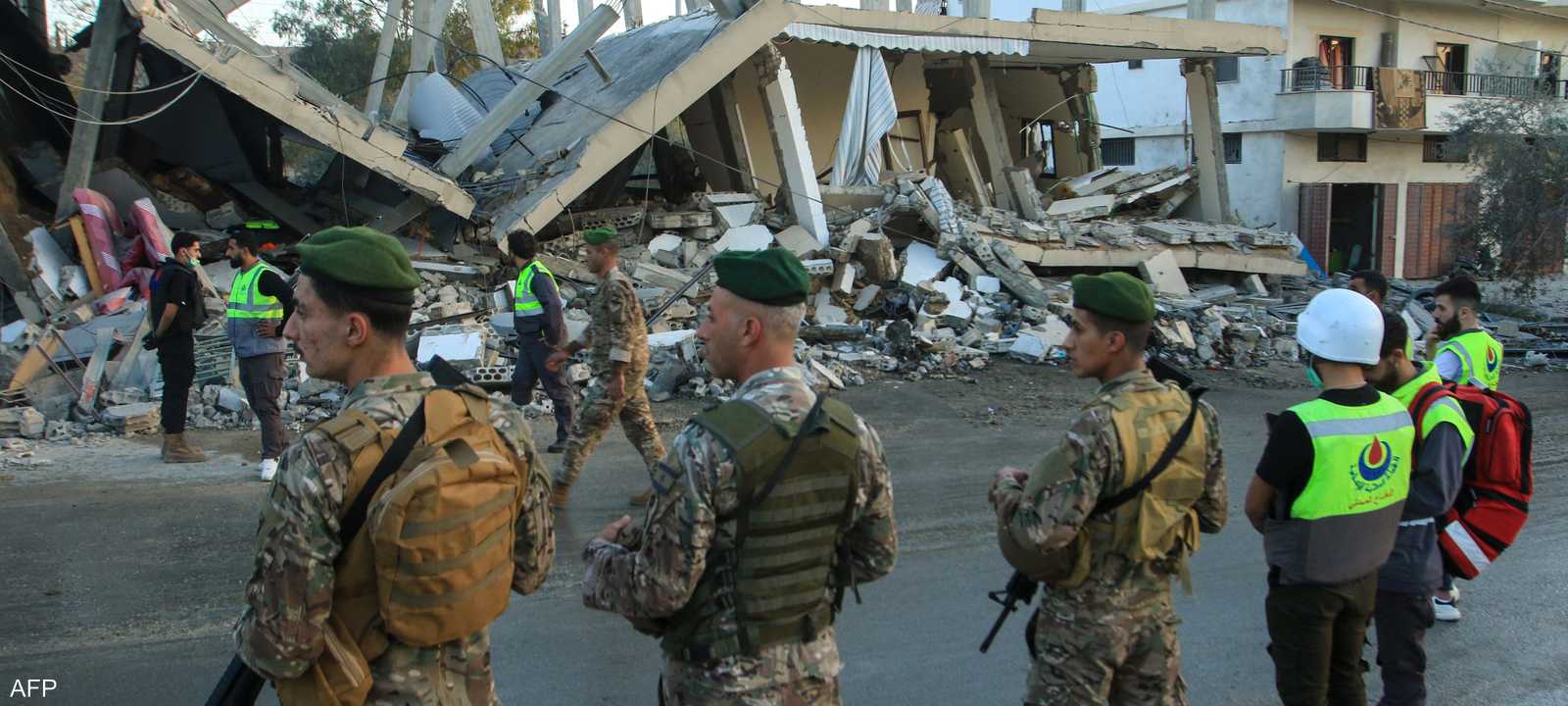 موقع قصف إسرائيلي في جنوب لبنان.. أرشيفية