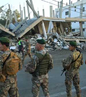 موقع قصف إسرائيلي في جنوب لبنان.. أرشيفية