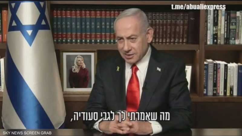 نتنياهو: من مصلحة سوريا التوصل إلى اتفاق أمني مع إسرائيل