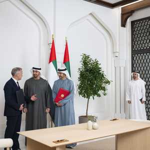 الشيخ محمد بن زايد آل نهيان رئيس دولة الإمارات