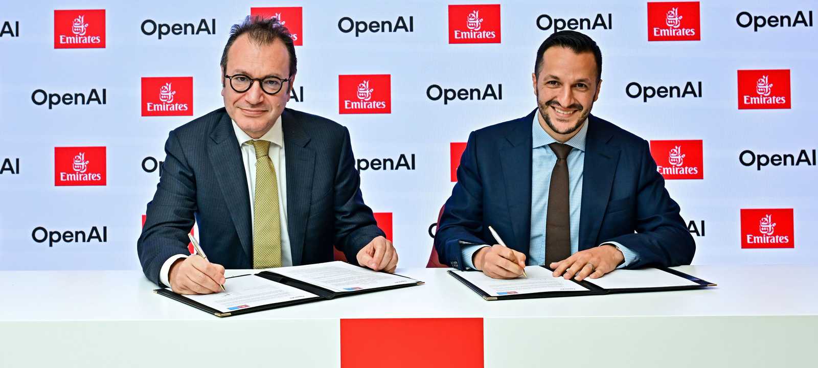 طيران الإمارات وشركة "أوبن إيه آي"