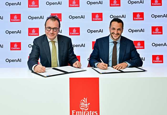 طيران الإمارات وشركة "أوبن إيه آي"