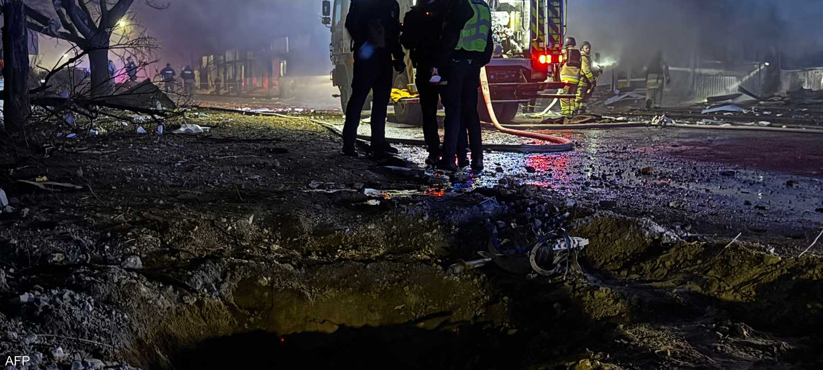 هجوم جوي في زابوريزهيا