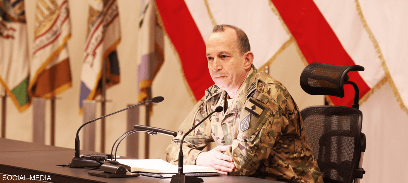 قائد الجيش اللبناني رودولف هيكل