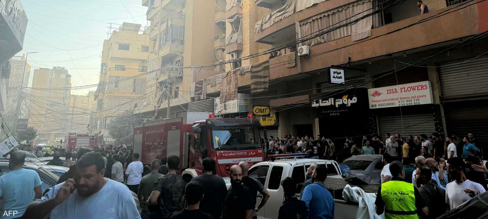 أوقعت الغارة جرحى