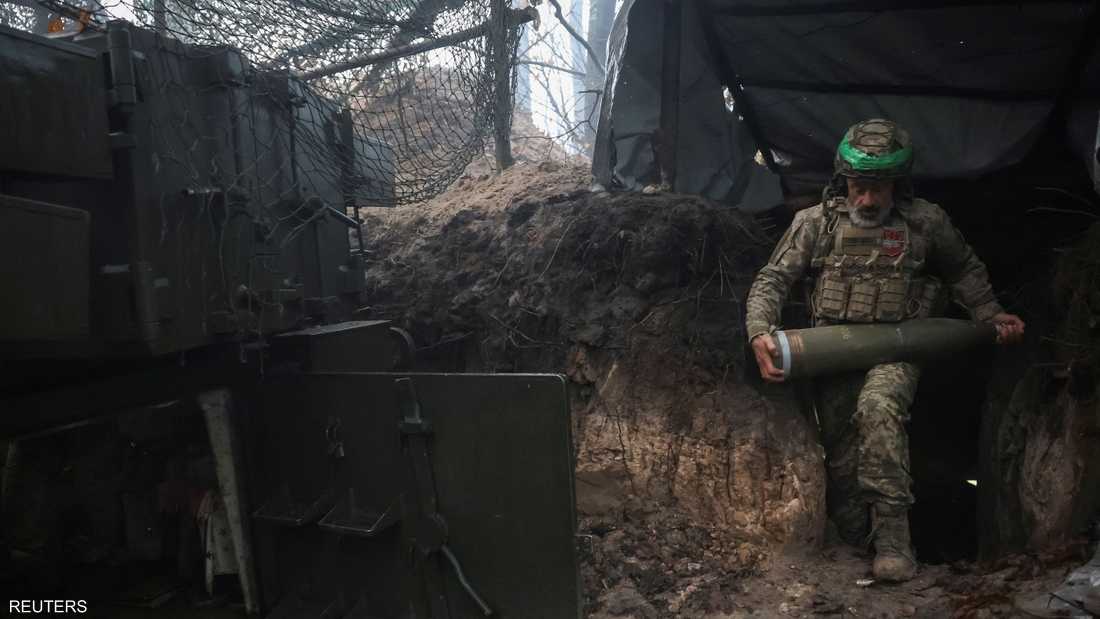 أرشيفية لجندي في الجيش الأوكراني