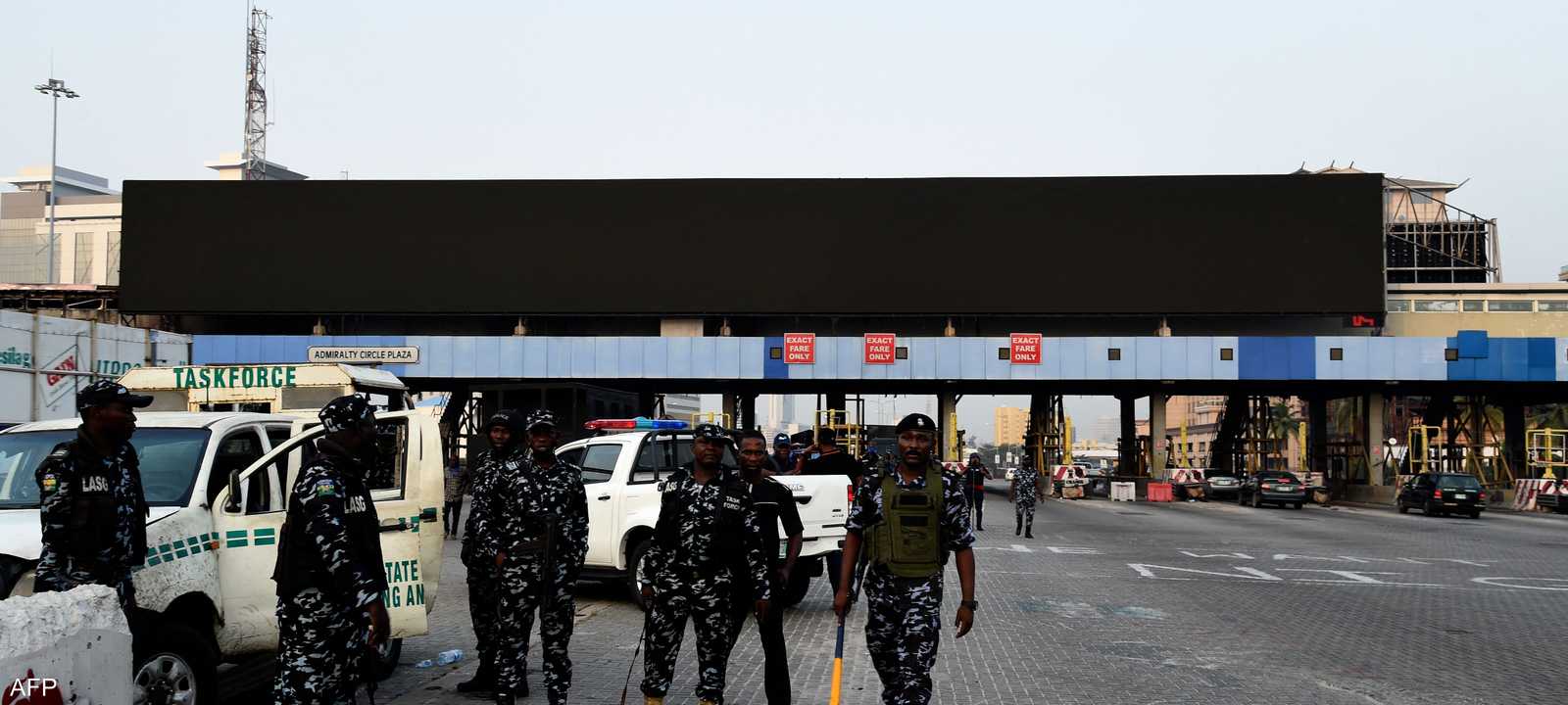 أرشيفية لعناصر من الشرطة في نيجيريا