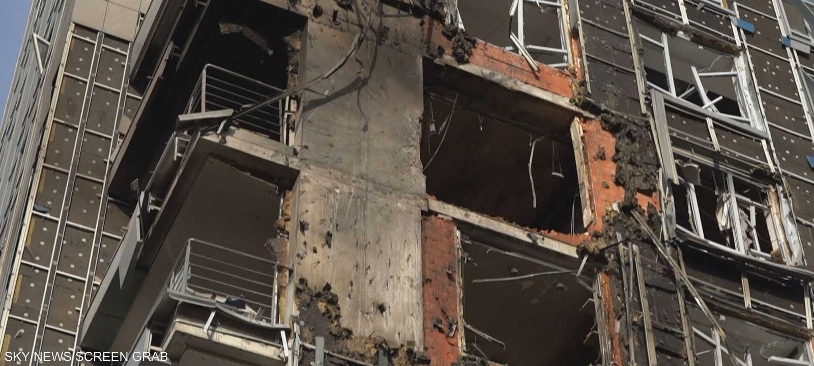 هجوم روسي عنيف على كييف