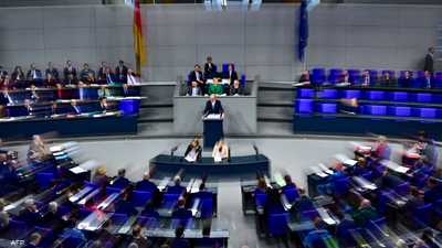 المستشار الألماني لمناقشة الميزانية في البرلمان