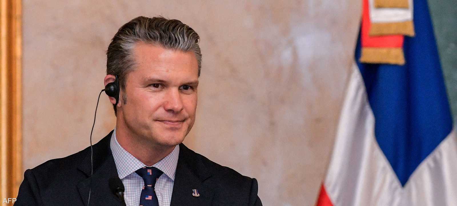 وزير الحرب الأميركي بيت هيغسيث