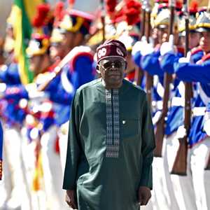 الرئيس النيجيري بولا أحمد تينوبو