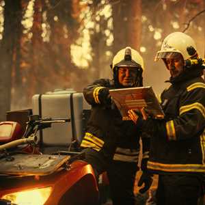 الذكاء الاصطناعي وحرائق الغابات