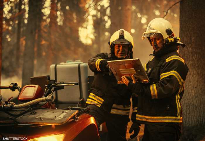 الذكاء الاصطناعي وحرائق الغابات