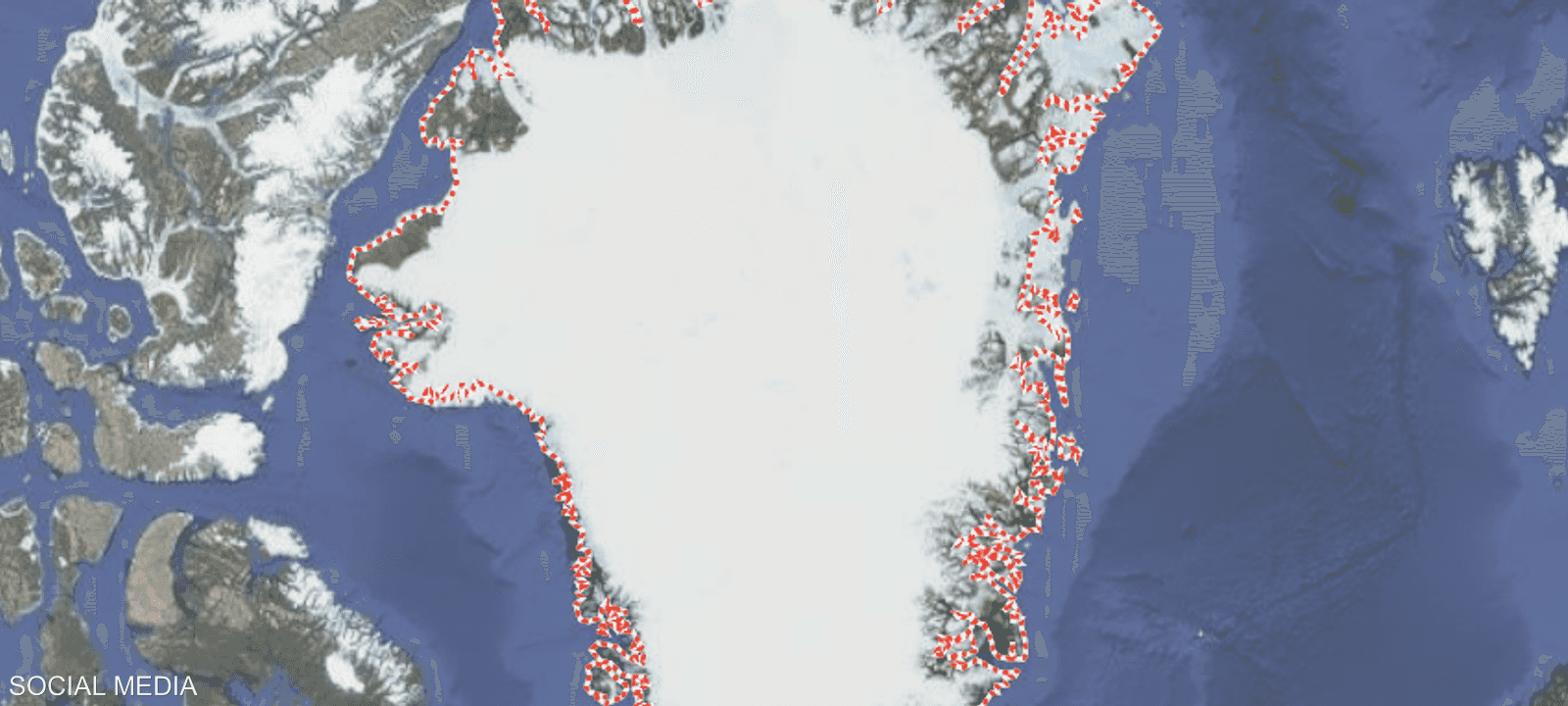 من المقرر أن تقام القاعدة في جزيرة غرينلاند