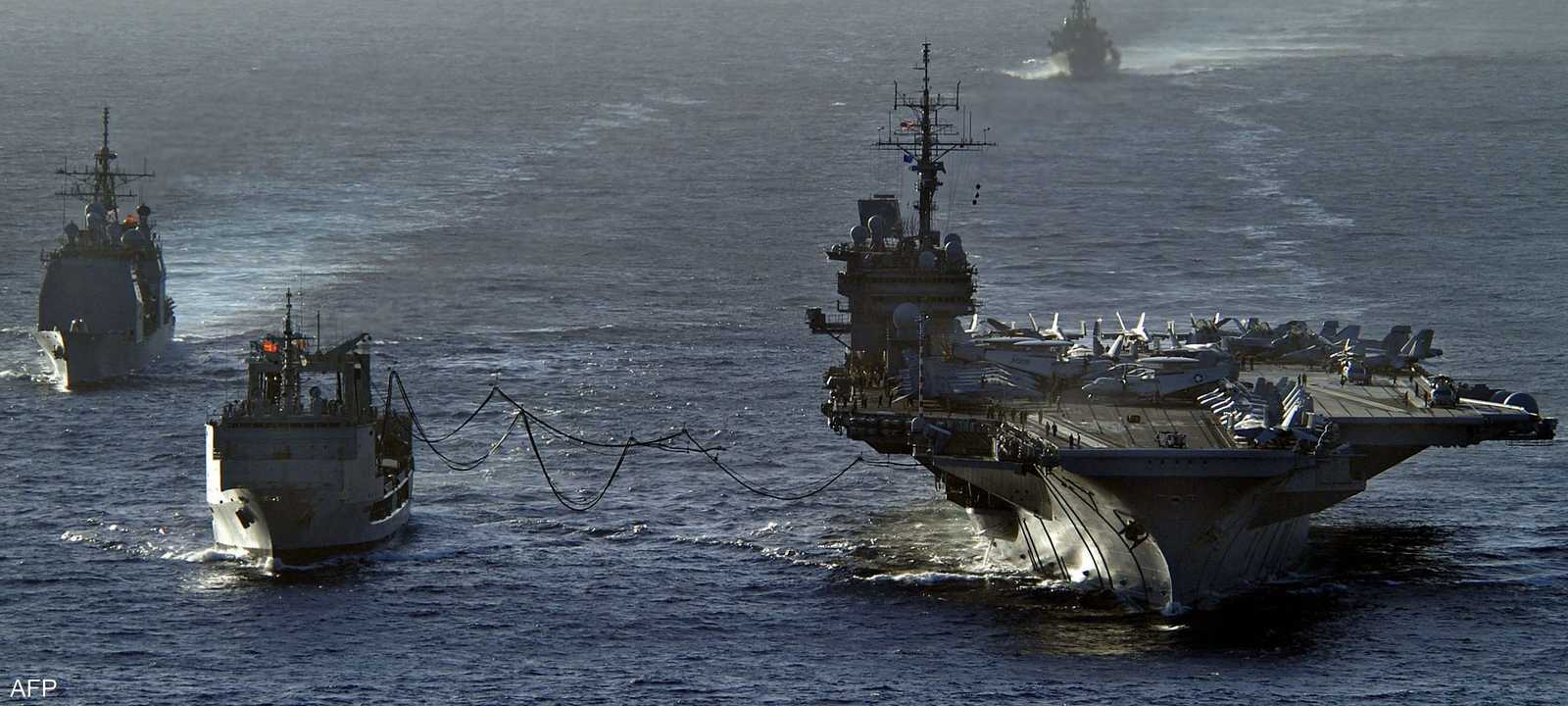 الولايات المتحدة حشدت قوات كبيرة في البحر الكاريبي_أرشيف