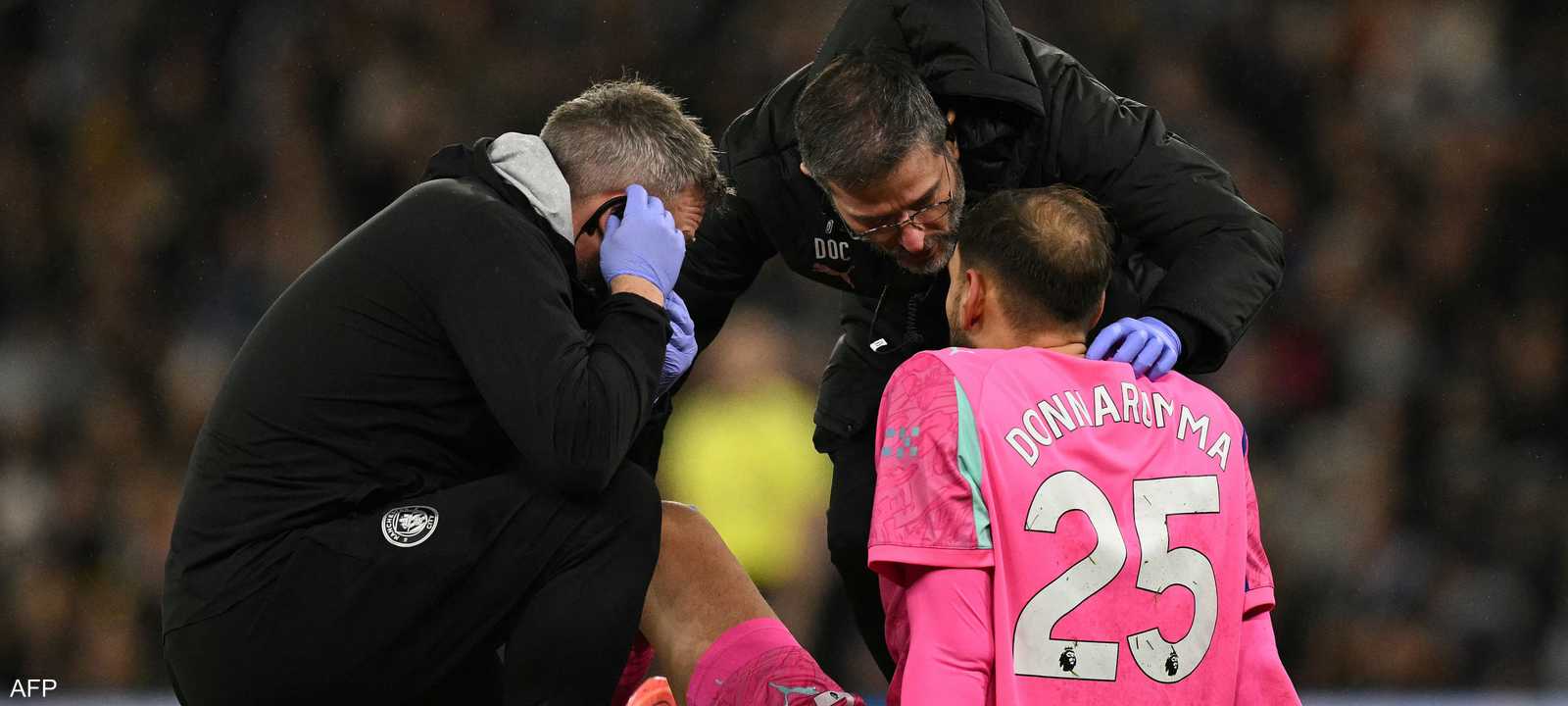 لحظة إصابة دوناروما