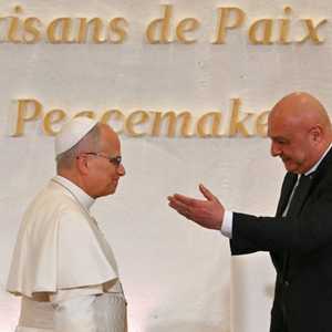 البابا والرئيس اللبناني