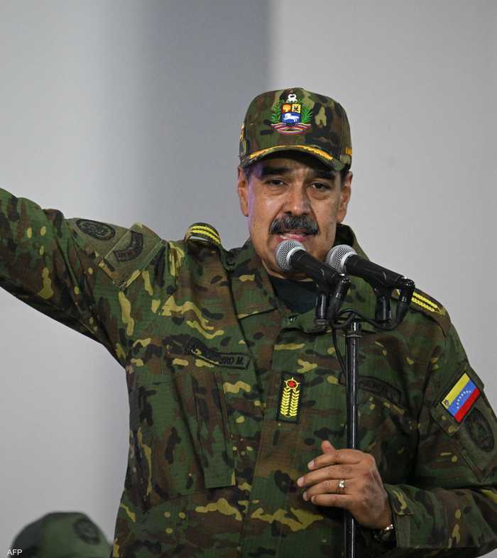 الرئيس الفنزويلي نيكولاس مادورو