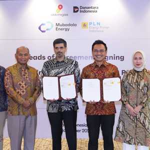 "مبادلة للطاقة" توقّع اتفاقية مبدئية مع إندونيسيا