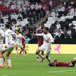 سجل هدف المباراة الوحيد مدافع "العنابي" سلطان البريك بالخطأ