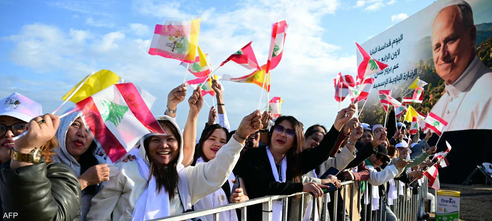 البابا يختتم من لبنان أول جولة خارجية