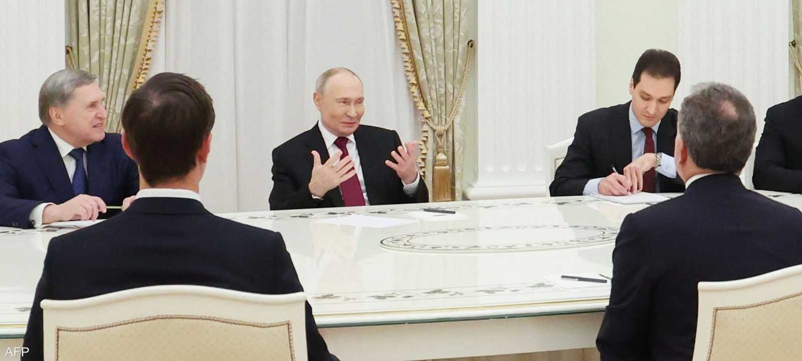 بوتين التقى ويتكوف وكوشنر في الكرملين