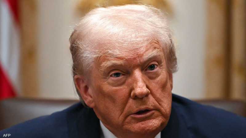 أرشيفية للرئيس الأميركي دونالد ترامب