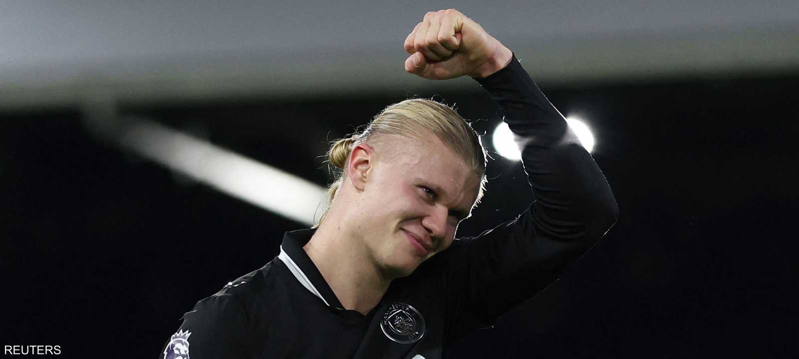 إرلينغ هالاند لاعب مانشستر سيتي