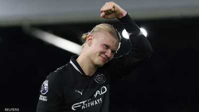 هالاند يحطم رقما قياسيا في فوز مانشستر سيتي على فولهام