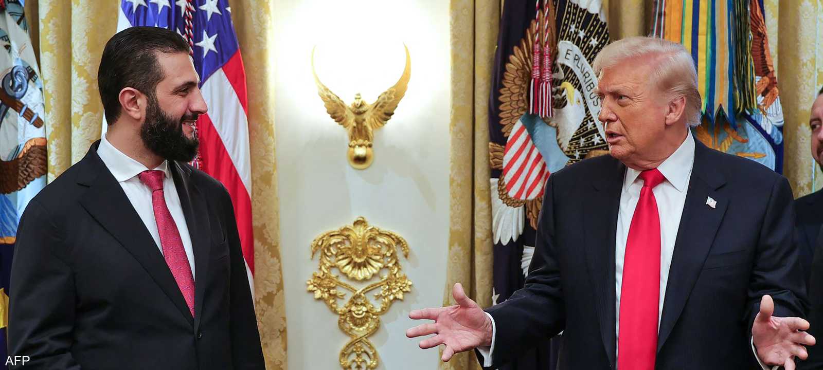 استقبل ترامب الرئيس السوري في البيت الأبيض الشهر الماضي