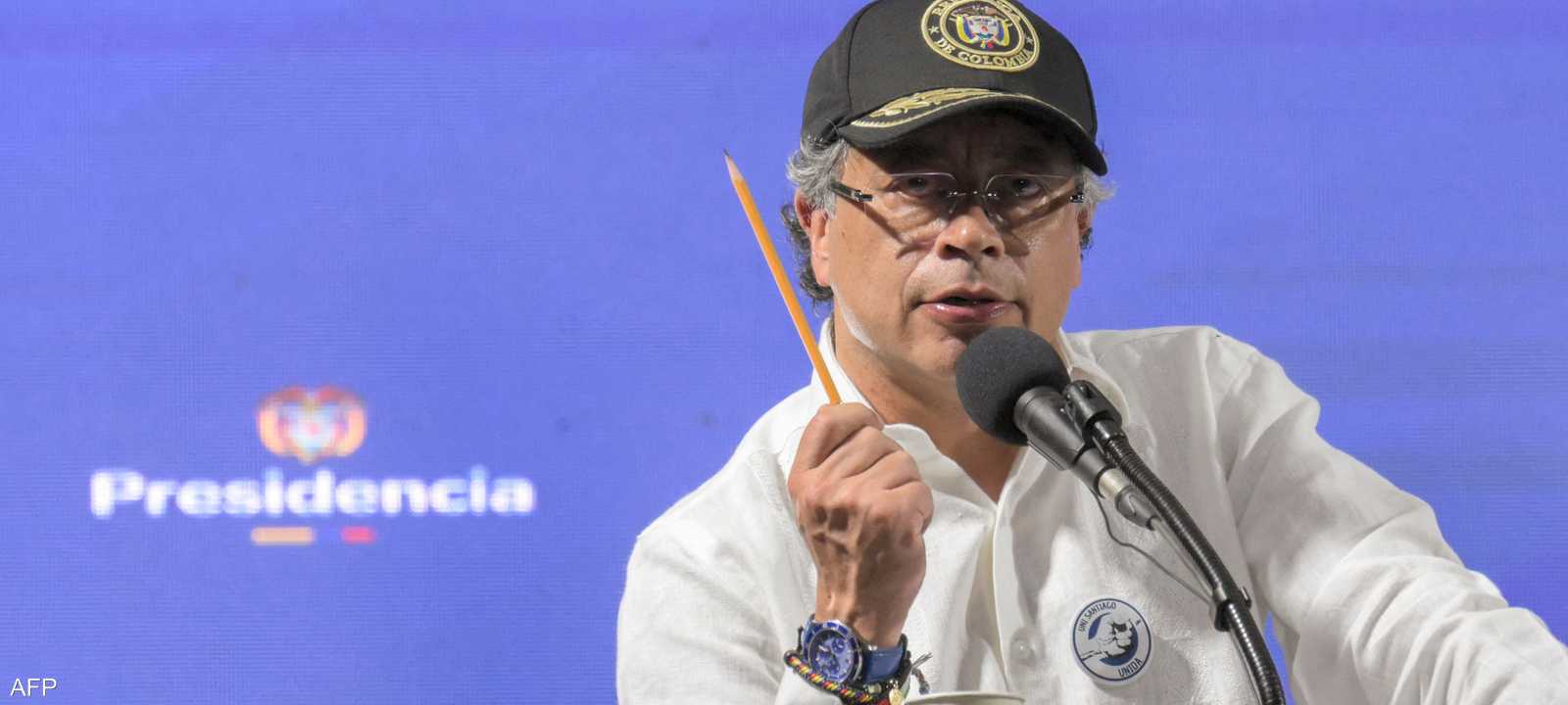 الرئيس الكولومبي غوستافو بيترو