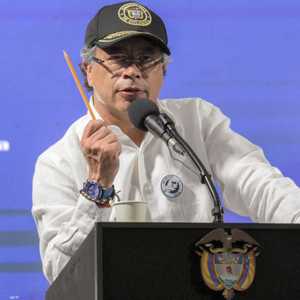 الرئيس الكولومبي غوستافو بيترو