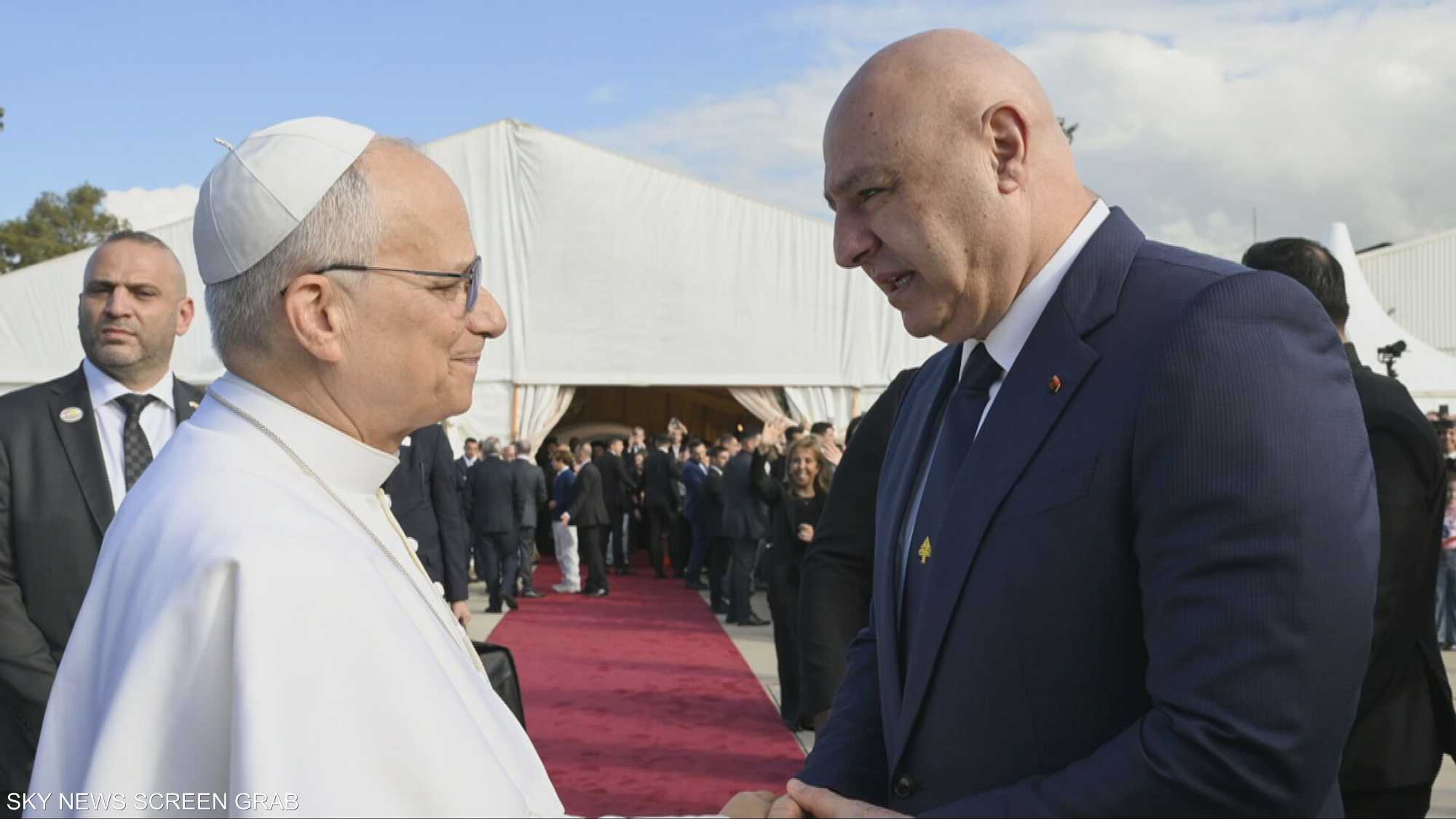 زيارة تاريخية لبابا الفاتيكان إلى بيروت