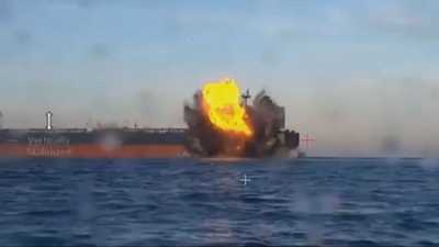 تعرض سفينة روسية لهجوم في البحر الأسود
