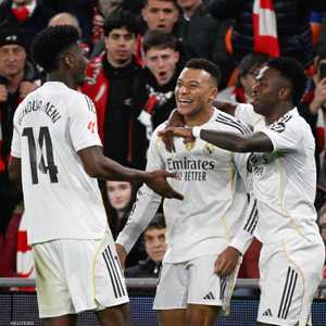 أحرز كيليان مبابي هدفين