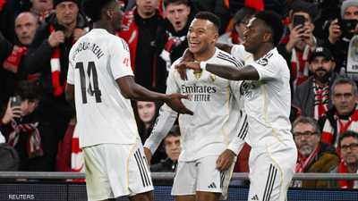 أحرز كيليان مبابي هدفين