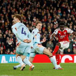 من المباراة بين الفريقين