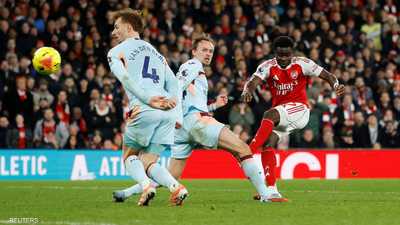 أرسنال يعزز صدارته لـ"البريميرليغ" بعد فوزه على برنتفورد