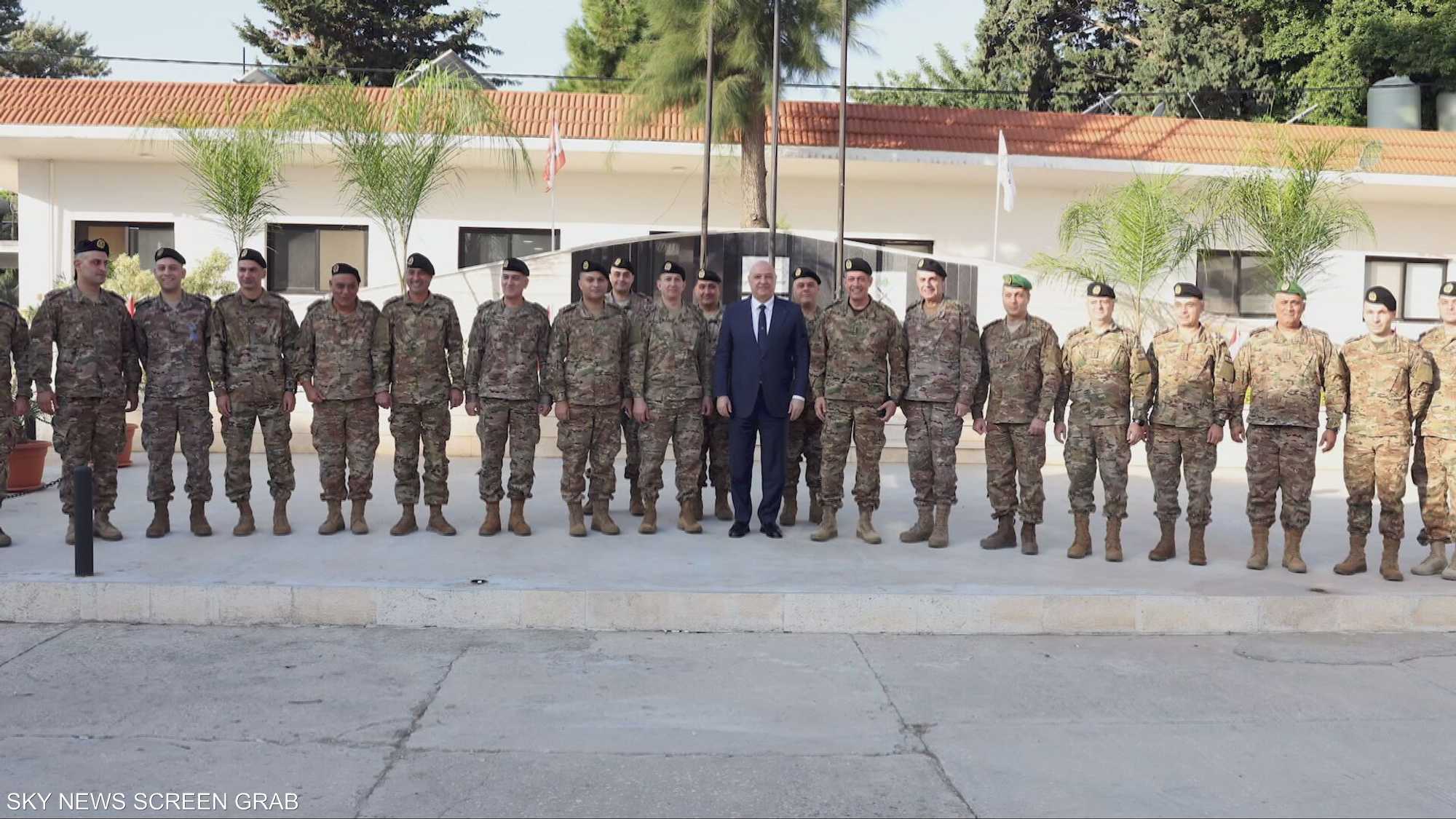 الجيش اللبناني يعرض أمام الحكومة إنجازاته في خطة حصر السلاح