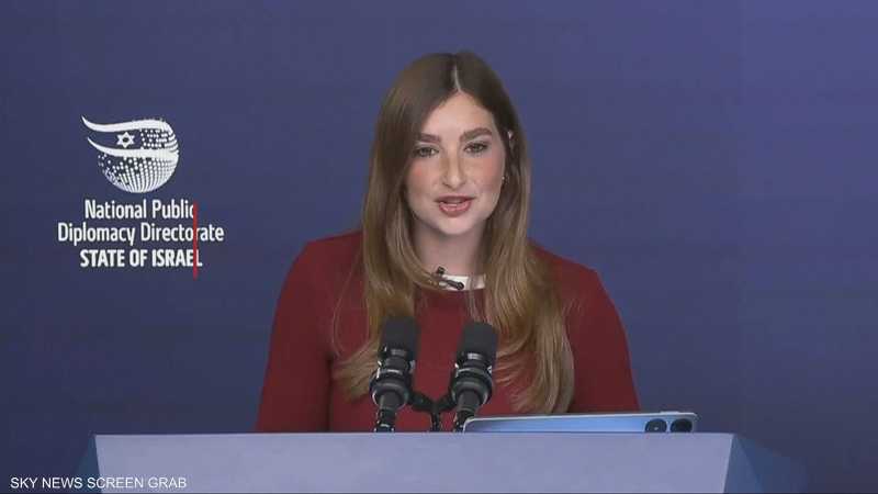 المتحدثة باسم الحكومة الإسرائيلية، شوش بدرسيان،