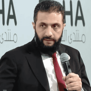 الرئيس السوري أحمد الشرع