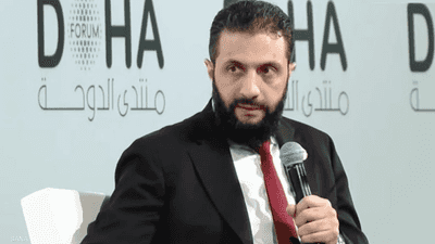 الشرع: إقامة إسرائيل منطقة عازلة تهديد للدولة السورية