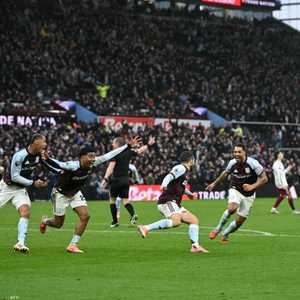 رفع أستون فيلا رصيده إلى 30 نقطة في المركز الثاني